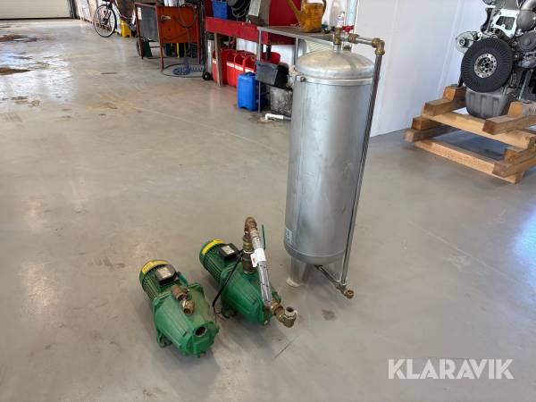 Vattenfilter Filtrena 315/6 Stand med pump