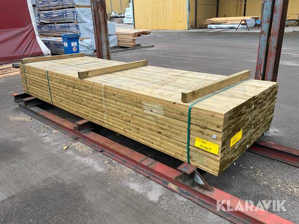 Virkespaket skyddsimpr gran ( ej tryckimp) 22x70 1180 Löpmeter