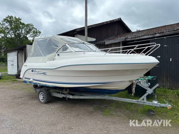 Motorbåt Örnvik Flamingo 620 med båtkärra