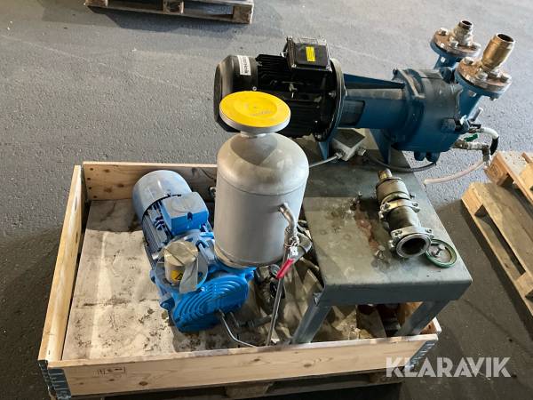 Vakuumpumpar Busch / Robuschi vattenringsvakuumpumpar