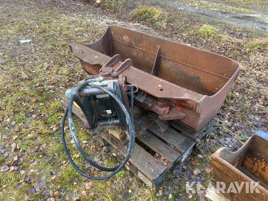 Planeringsskopa hydraulisk JCB fäste