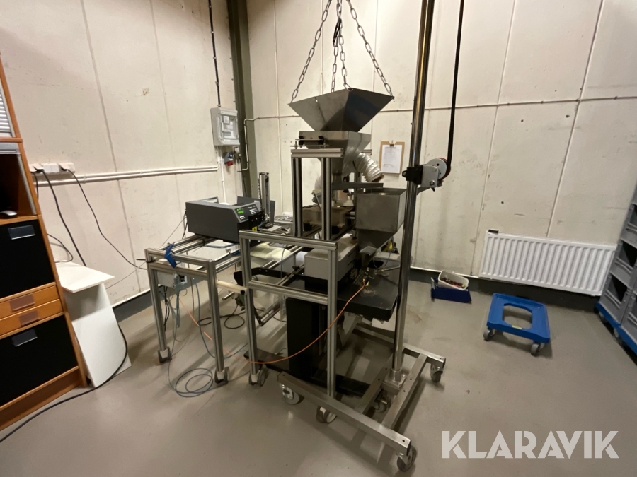 Paketeringsmaskin Audion Elektro Speedpack hybrid 400 SPKH med ettiketskrivare