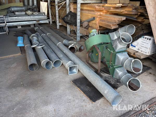 Asperatör med spjäll