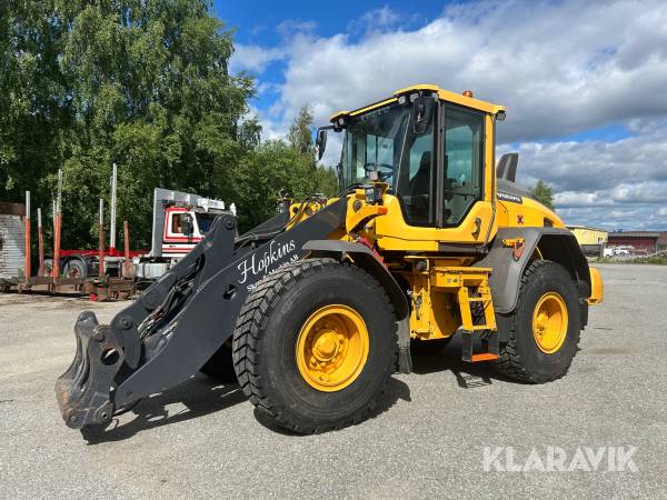 Hjullastare Volvo L60H longbom