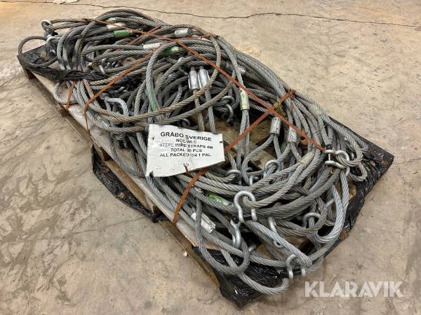 Stålvajrar 30 st