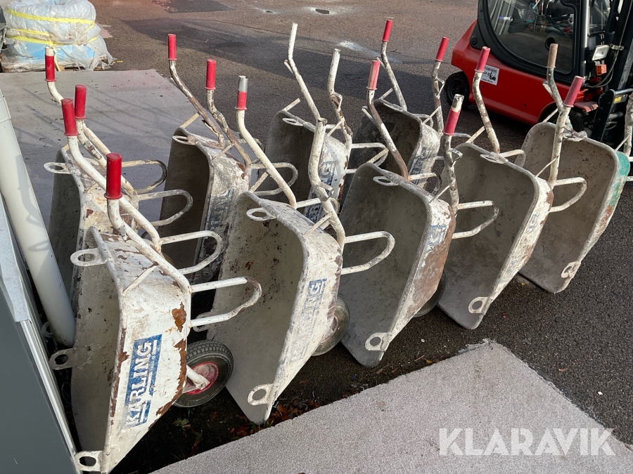 Skottkärror 10st