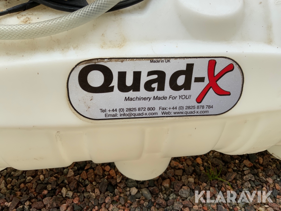 Ogrässpruta Quad-X 95liter med ramp, Nyköping, Klaravik aukt