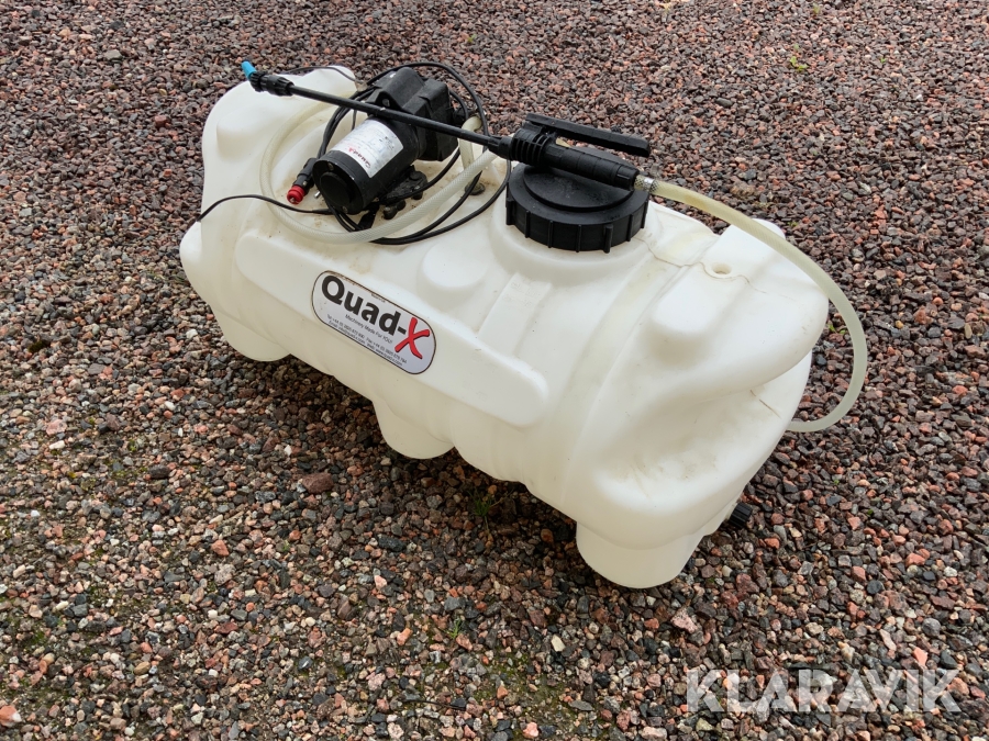 Ogrässpruta Quad-X 95liter med ramp, Nyköping, Klaravik aukt