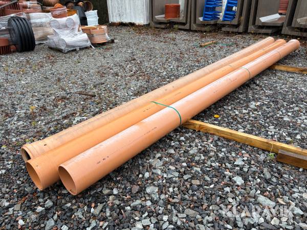 Markrör Kaczmarek 250 x 7,3  x 6000 mm PVC SN8 3 st
