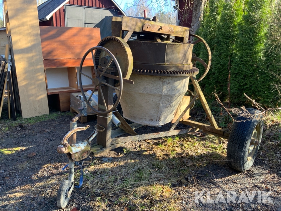 Cementblandare Kvänums Fläktfabrik