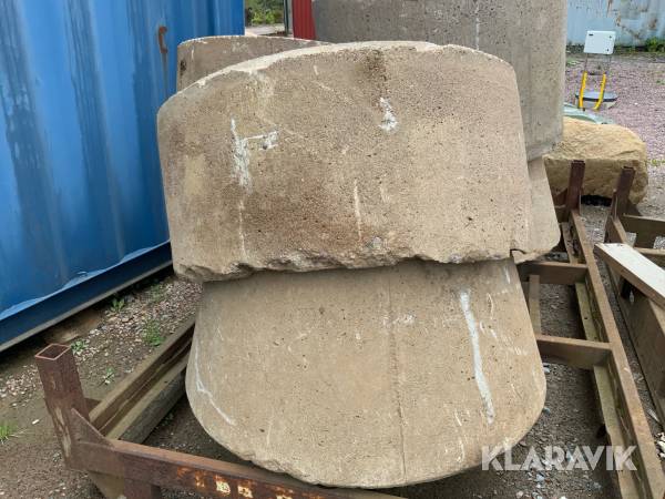 Betongrör med konor 4st