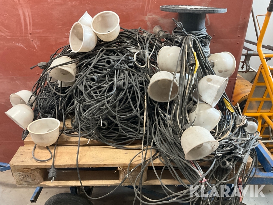 Parti med byggbelysning