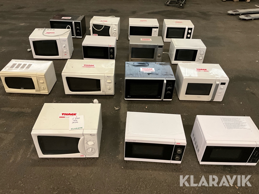 Mikrovågsugnar 15st