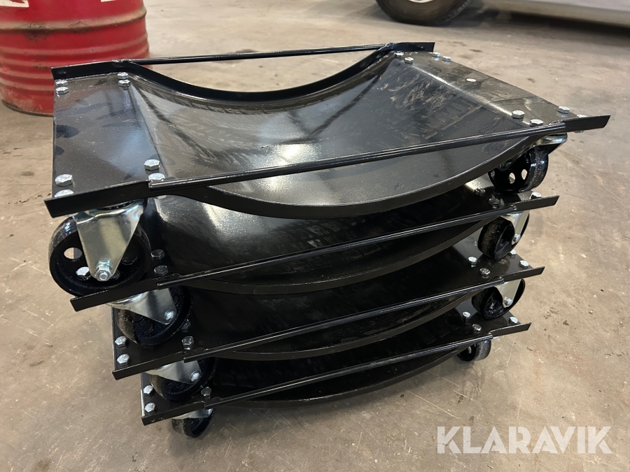 Hjuldollys Biltema 4 st