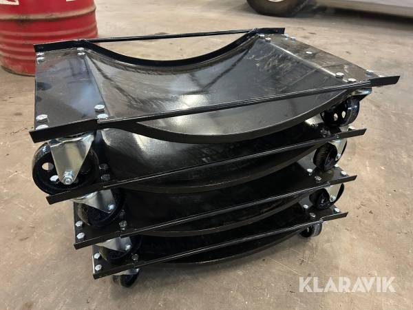 Hjuldollys Biltema 4 st