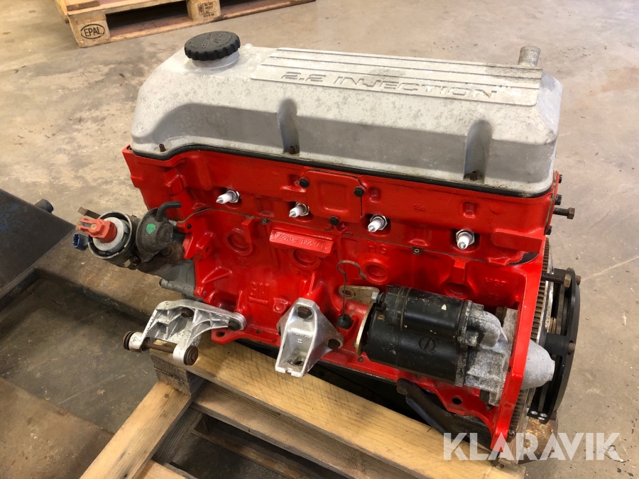 Rallymotor Opel CIH 2,4 liter