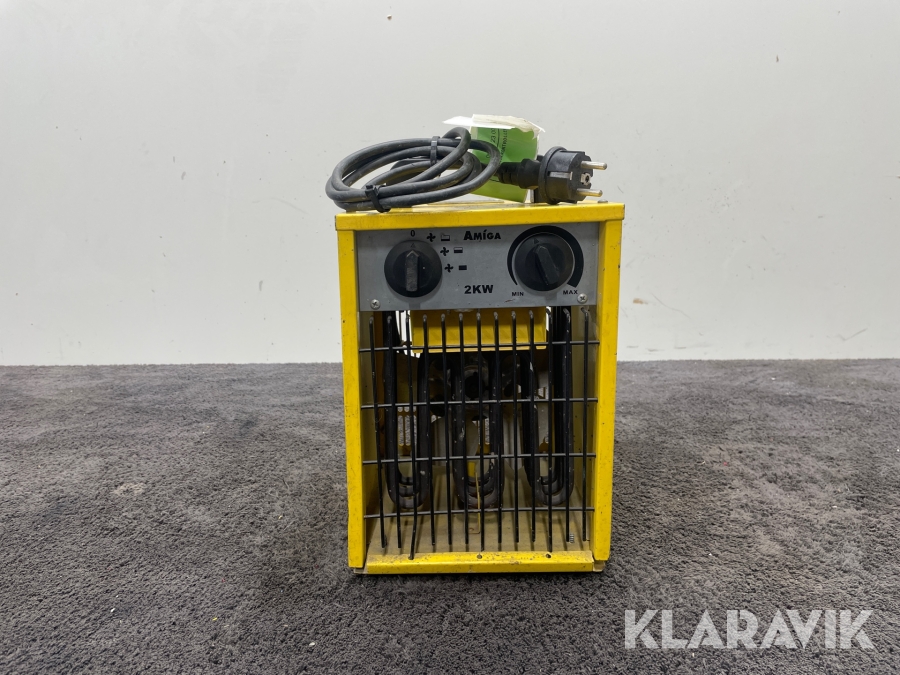 Varmluftsfläkt Amiga 2 KW