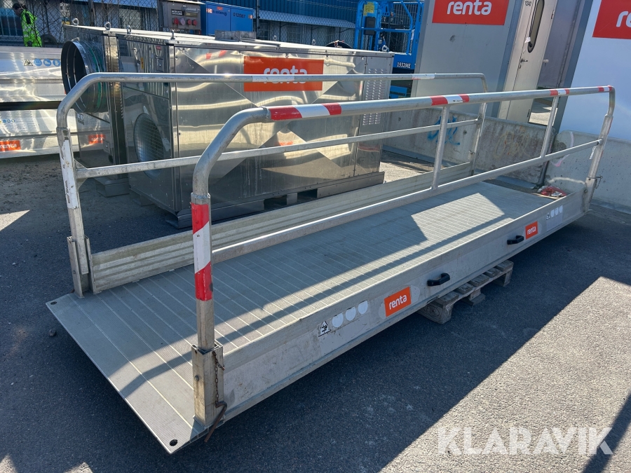 Gångbrygga CLM B4000/100 aluminium