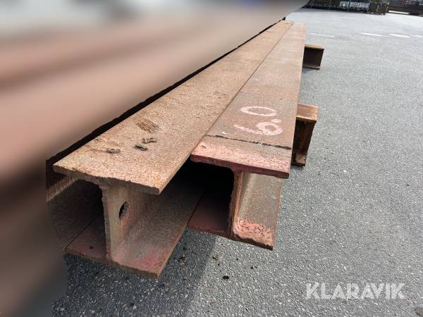 Stålbalkar HE240B L: 6-6,4 m 2 st