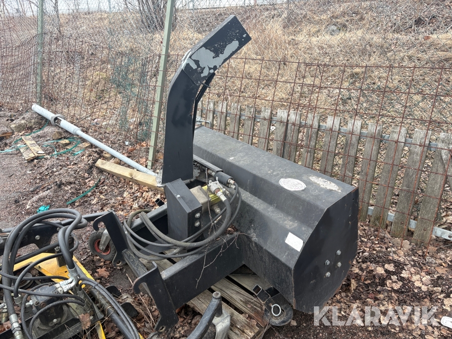 Snöslunga till Belos med hydrauldrivet utkast