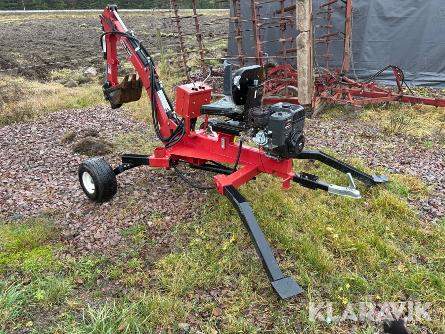 Grävaggregat bogserad SMT LW-6