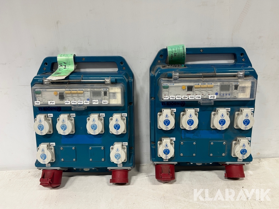 Belysningscentraler El-Björn U16midibl/61-1