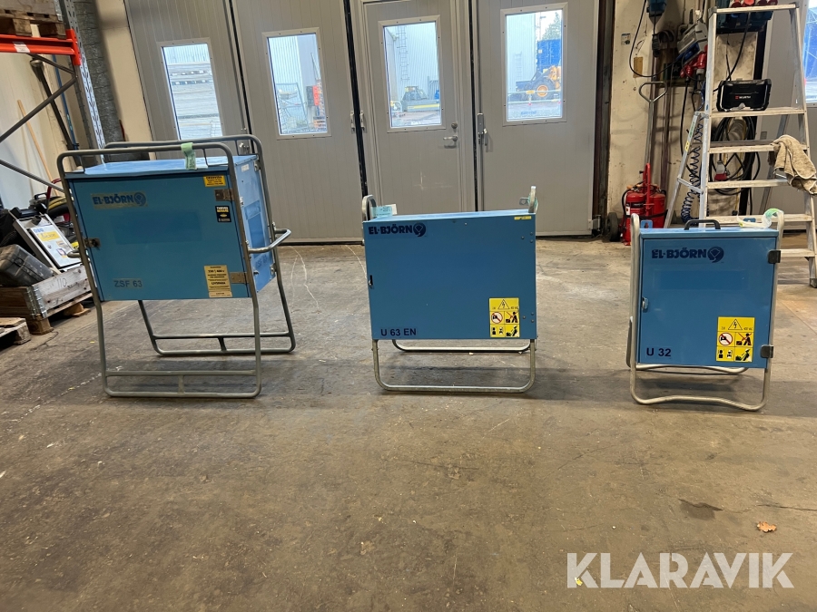 Huvudcentral, Undercentraler El-Björn ZSF 63, U63 EN, U32