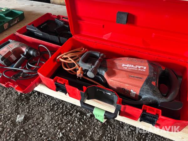 Bilmaskiner Hilti TE 1000 AVR / TE 30-C 2st