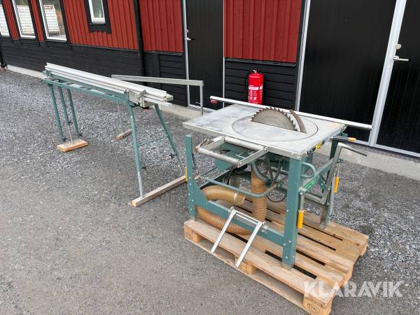 Gjerdesåg Ernex 1603 med rullbord