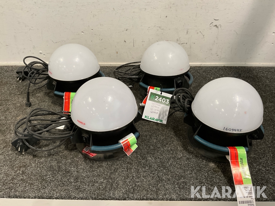 Arbetslampa LED Mareld SHINE 4500RE APP 4st