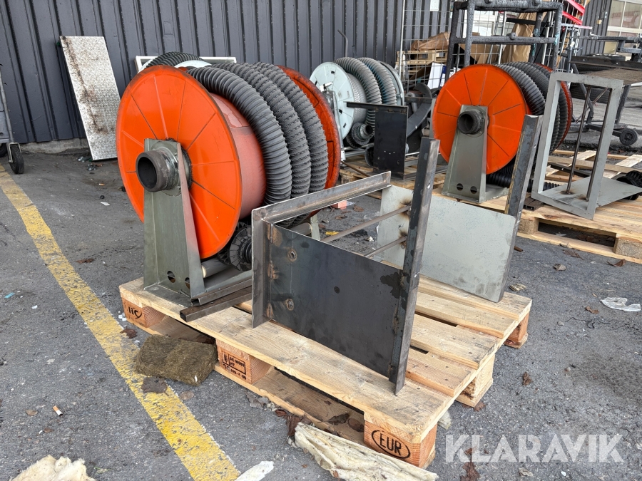 Avgasutsug/ rulle Nedermans 860461 utsug för verkstad