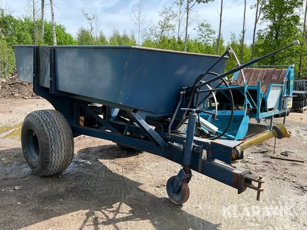 Konstgödselspridare med tipp Bogballe B2000