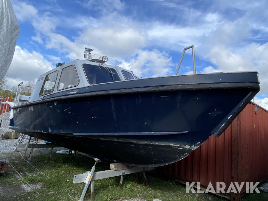 Båt Arbetsbåt Möjabygge