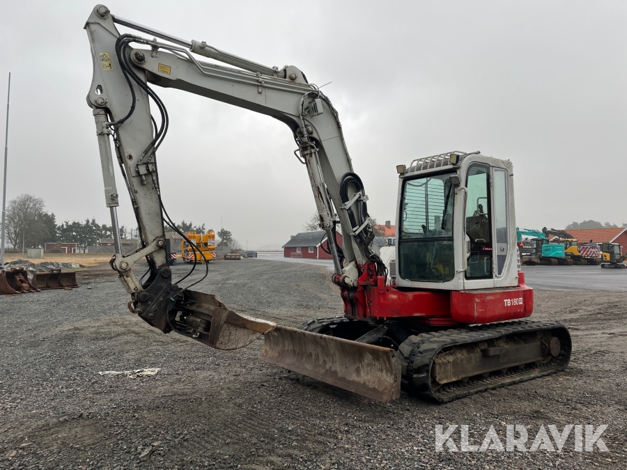 Grävmaskin Takeuchi TB 180 FR