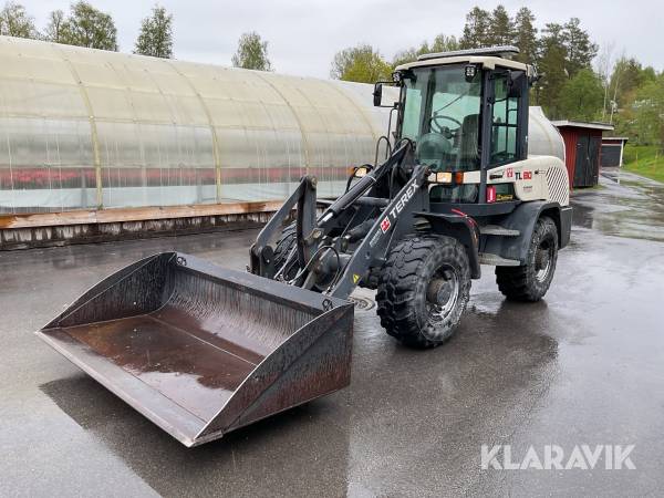 Hjullastare Terex TL80 med redskap