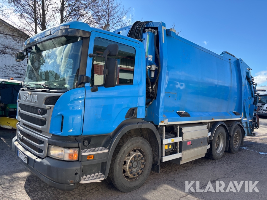 Sopbil enfack Scania P340 Joab 21 m3