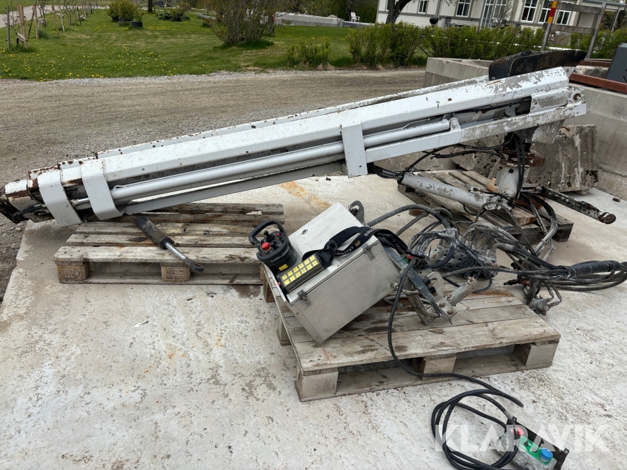 Hydraulisk teleskopränna Saraka HR-4 9,5 m