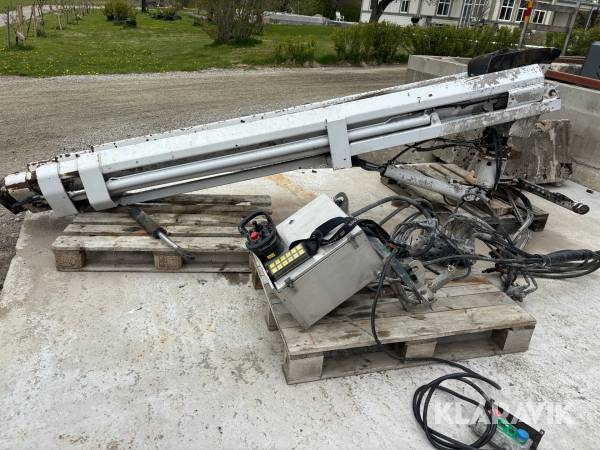 Hydraulisk teleskopränna Saraka HR-4 9,5 m