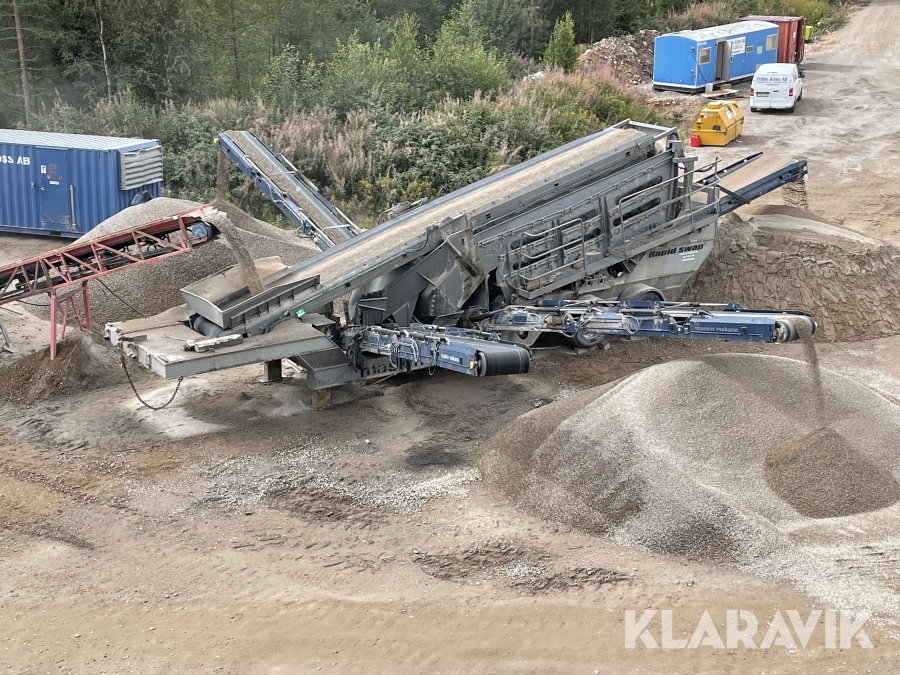 Mobilt sorteringsverk Maskin Mekano S1403 Rapid Swap