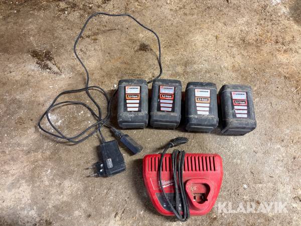 Batterier Husqvarna 5 IMR 19/ 66 4st