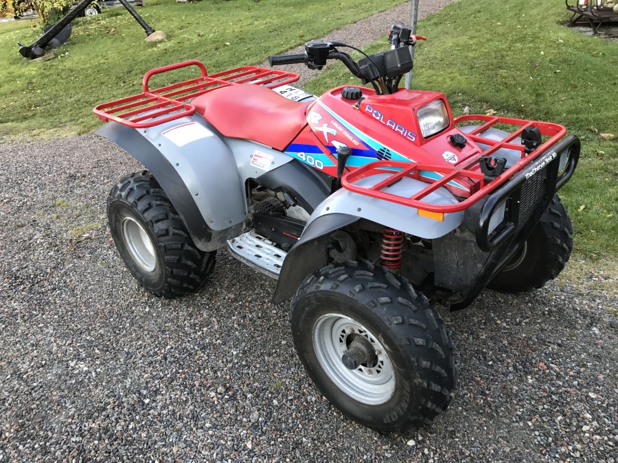 Terrängskoter / Fyrhjuling + Skogskärra