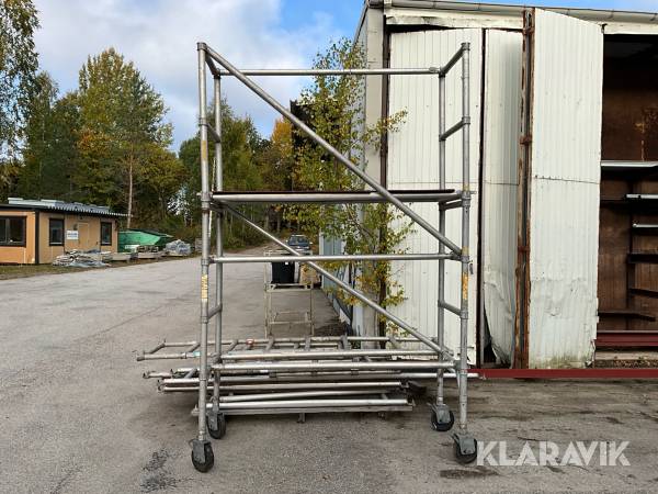 Aluminiumrullställning