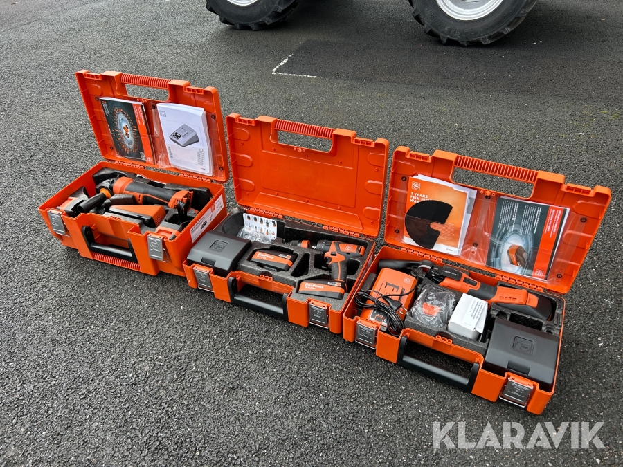 Multiverktyg, vinkelslip & skruvdragare Fein 18V batterier