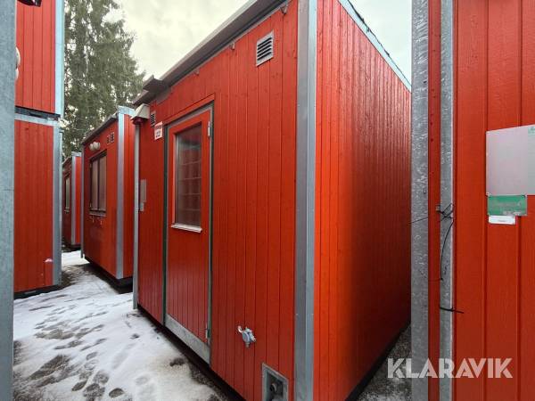 Omklädningsrumsmodul Kils OMTD6BL-K med dusch