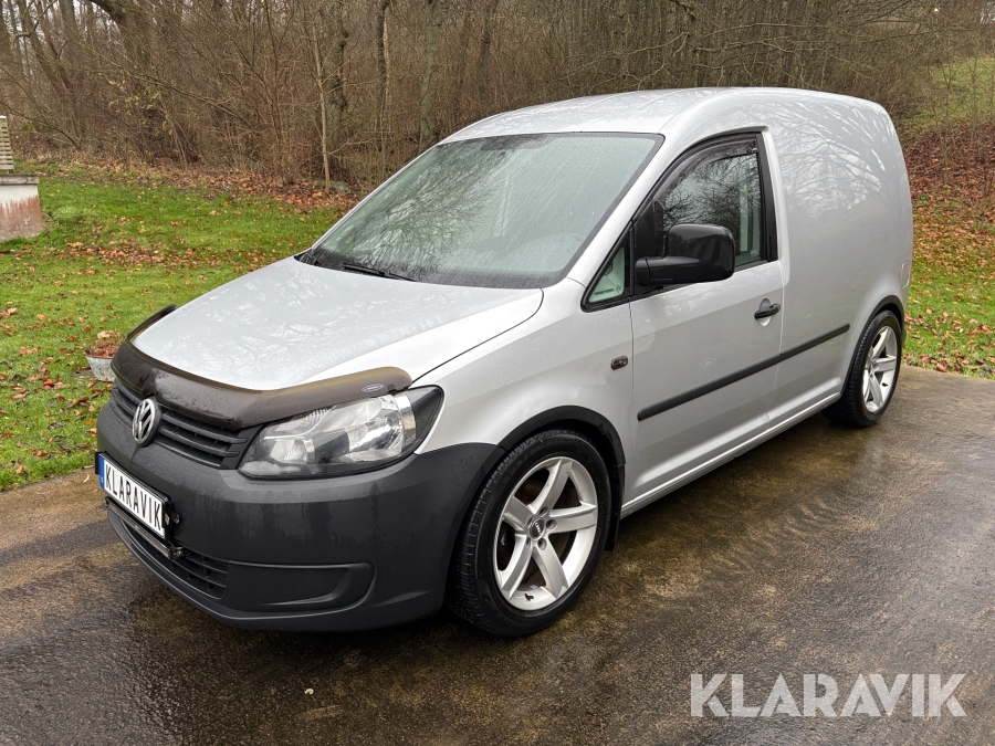 Skåpbil Volkswagen Caddy Nybesiktigad