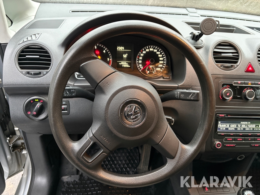 Skåpbil Volkswagen Caddy Nybesiktigad
