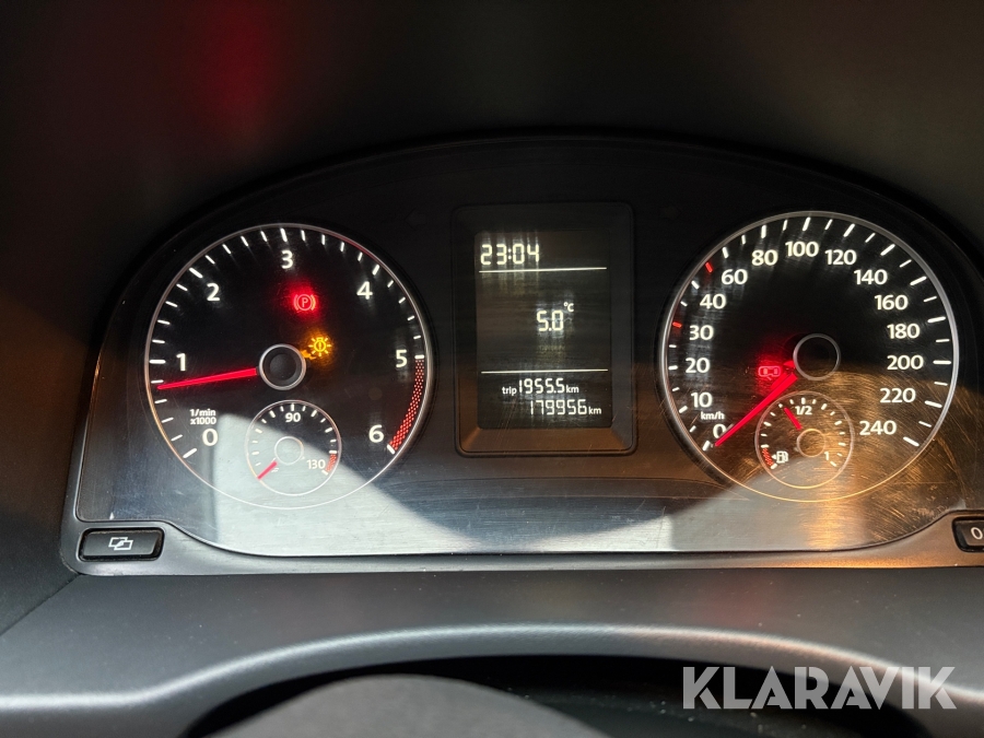 Skåpbil Volkswagen Caddy Nybesiktigad