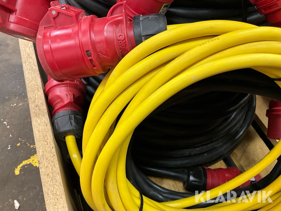 Kabel och 32a byggbox