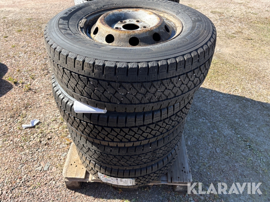 Vinterhjul  225/70R15 C Bridgestone Fiat Ducato 53 4 st 