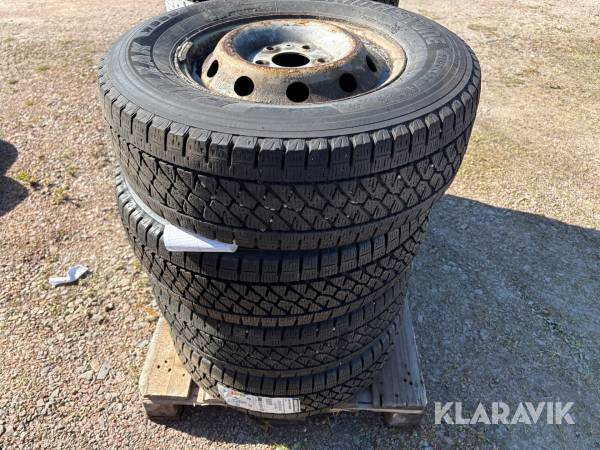 Vinterhjul  225/70R15 C Bridgestone Fiat Ducato 53 4 st 